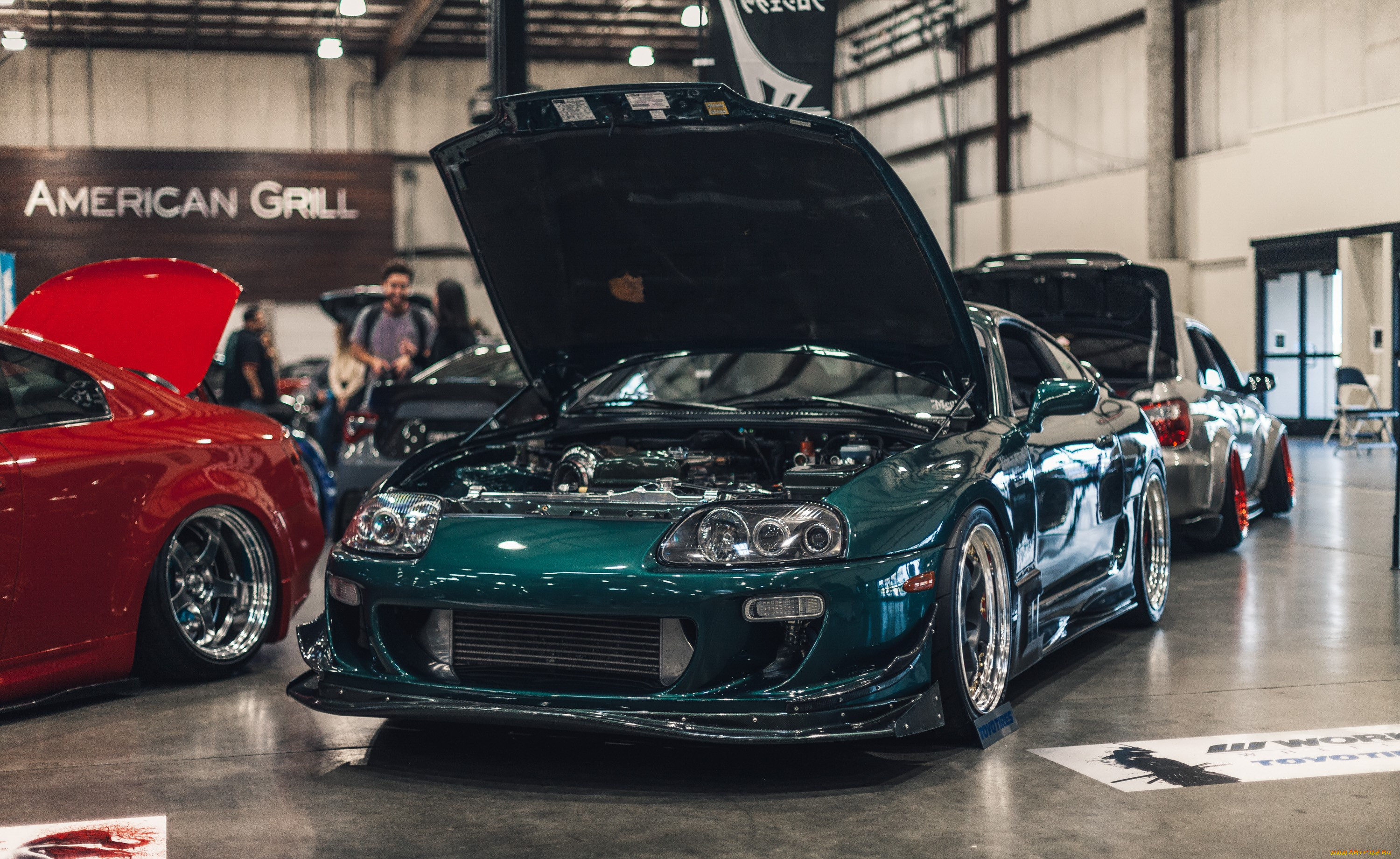,    , toyota, green, front, supra, stance, stancenation, a90